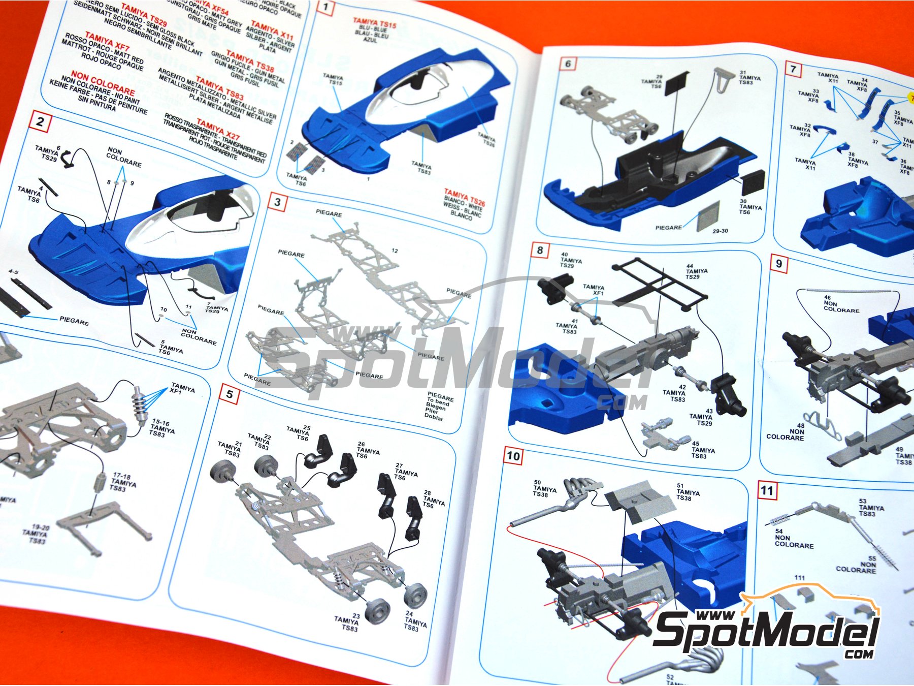 Tameo Kits SLK105: Car scale model kit 1/43 scale - Tyrrell